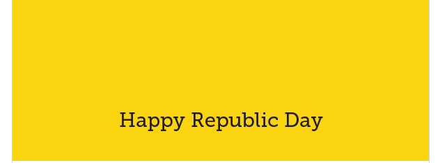 Happy Republic Day