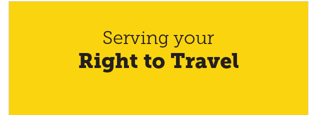 Serving your Right to Travel