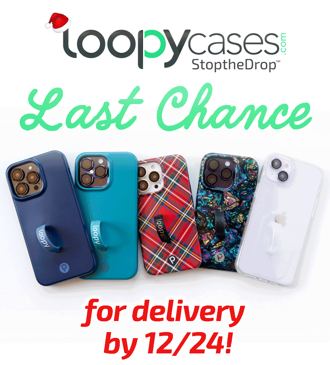 LAST DAY For Delivery By 12/24 🚨🎁📲😍 Loopy Cases