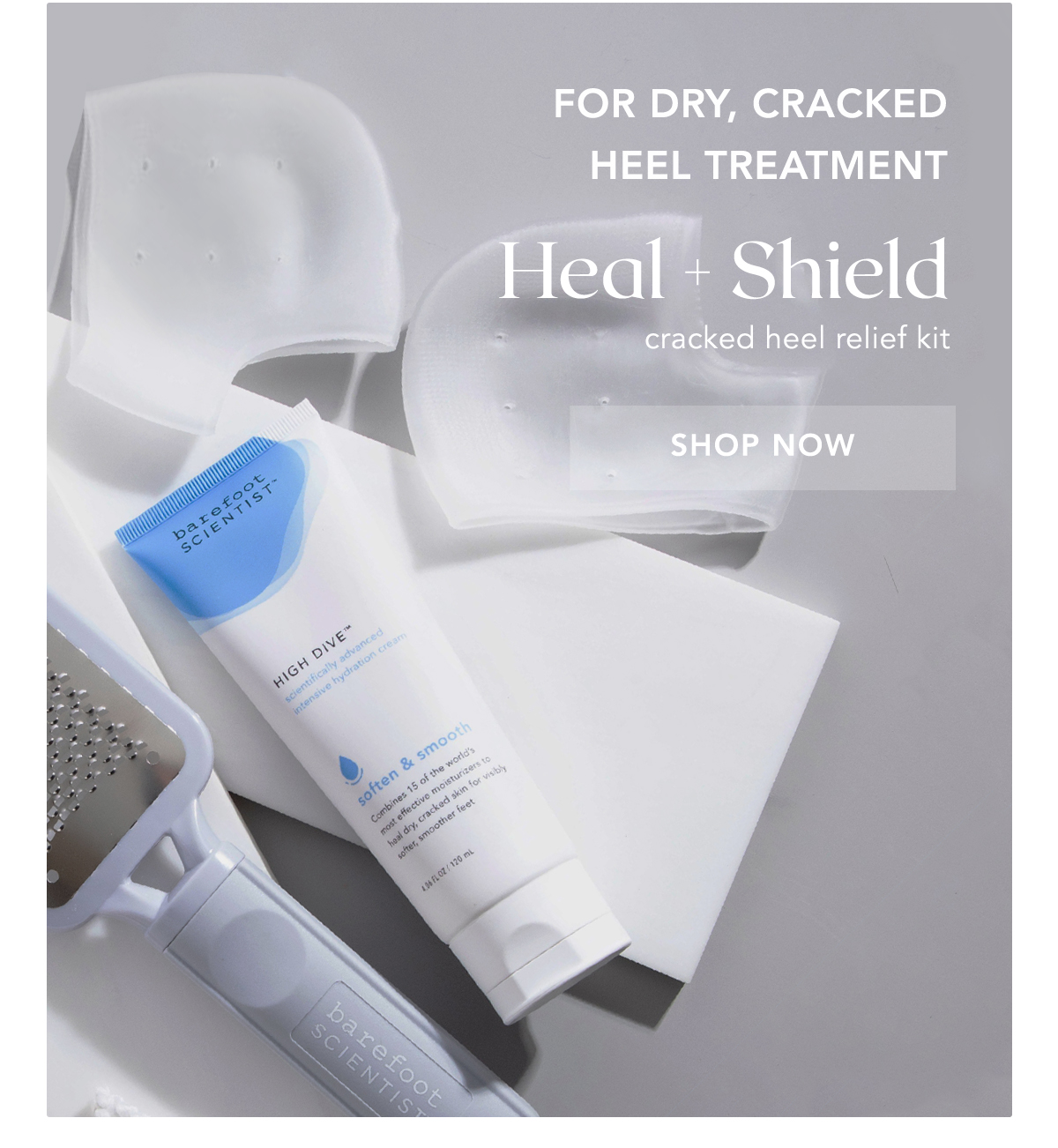 Did you know summer heat can dry out skin? Barefoot Scientist