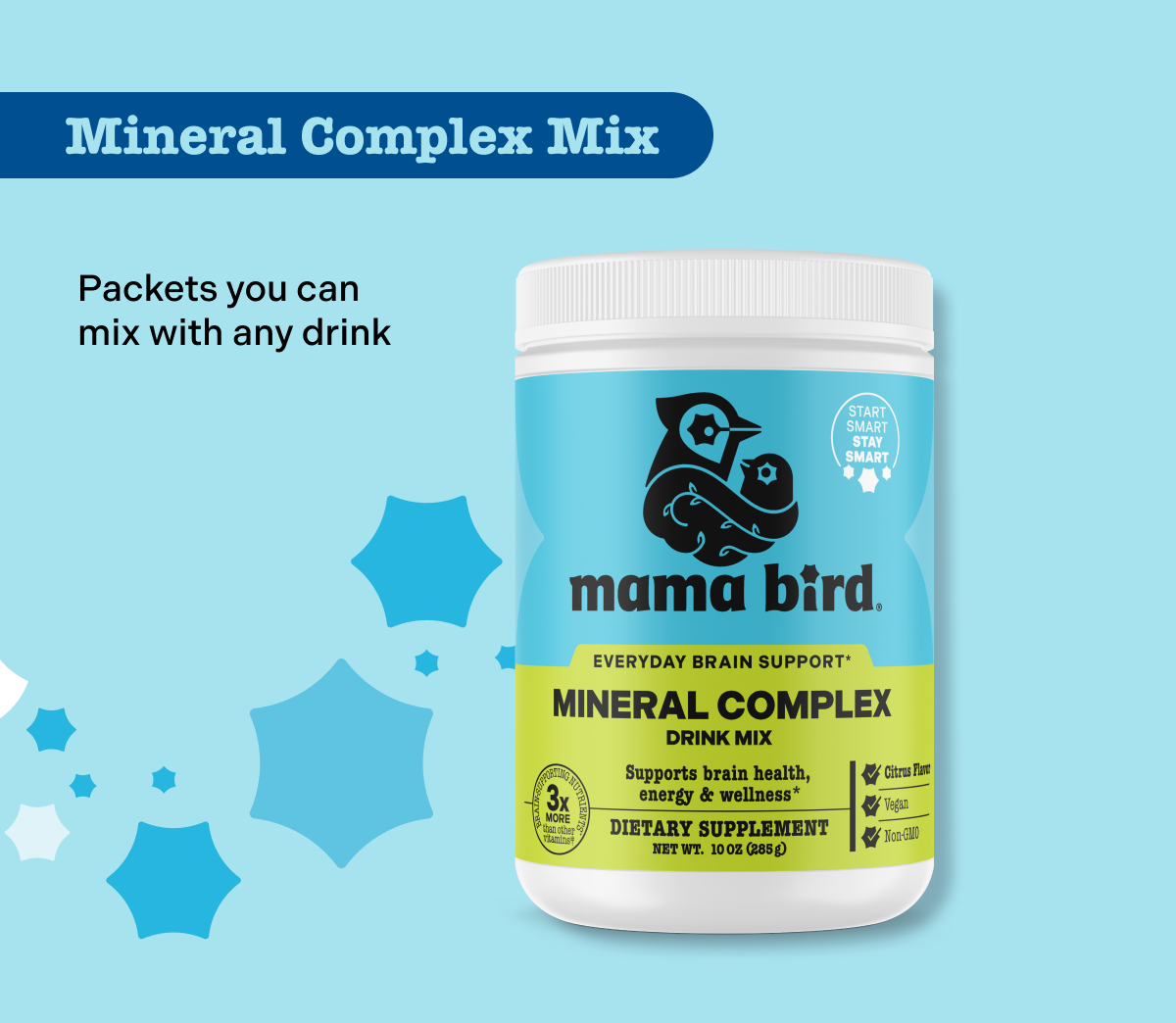  Mineral Complex Mix  Packets you can mix with any drink