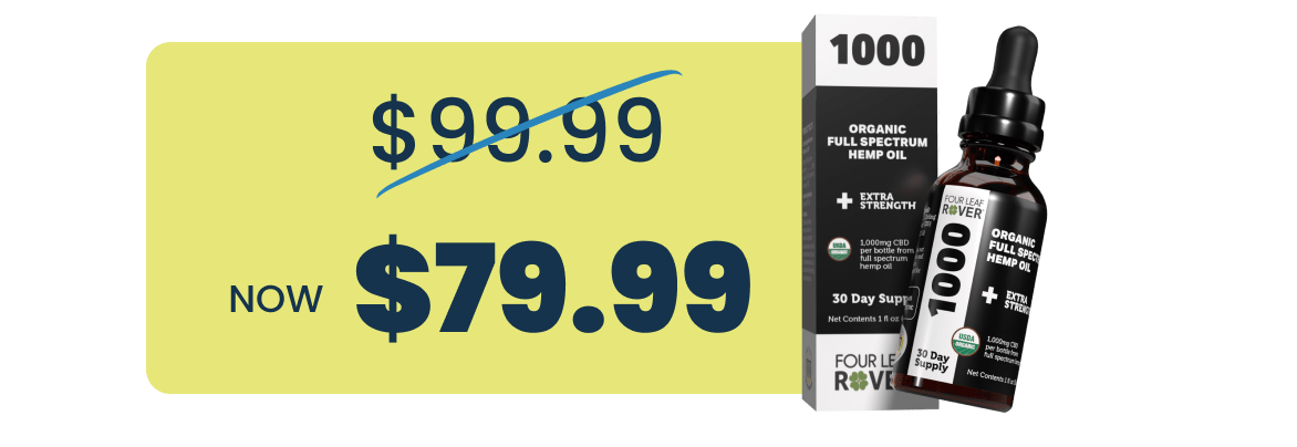 1000 MG bottle and box CBD is now $99.99