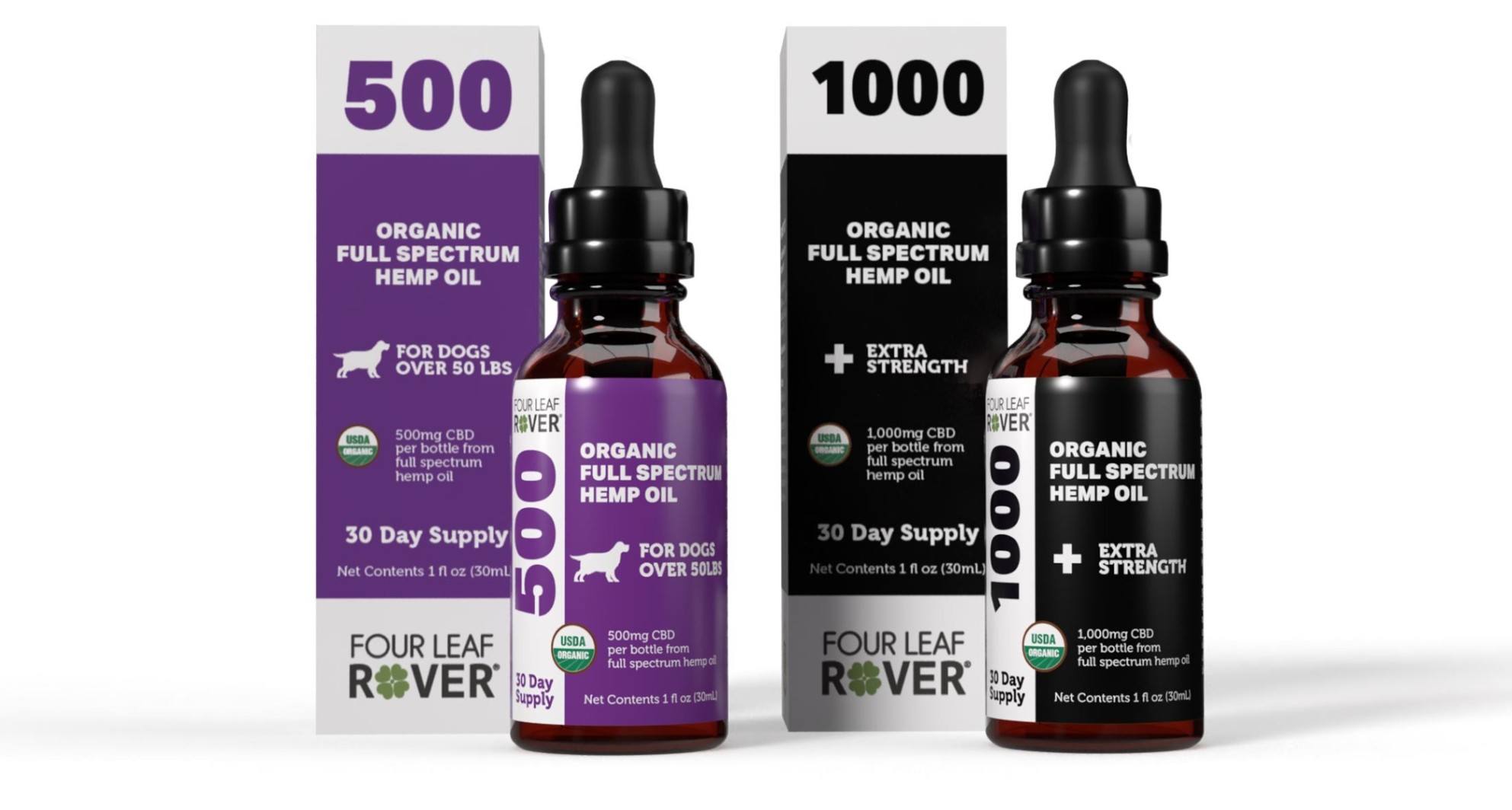 bd oil 500mg bottle and box and 1000mg bottle and box