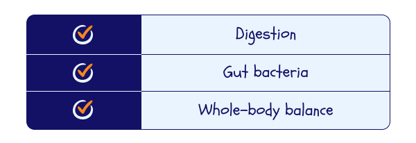oral balance influence support