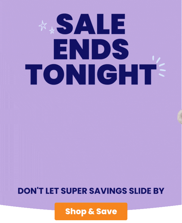 Super savings sale starts now!