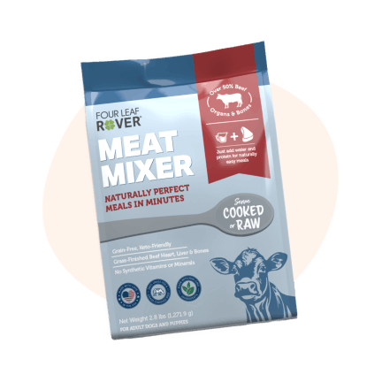 Meat Mixer base mix for dogs bag