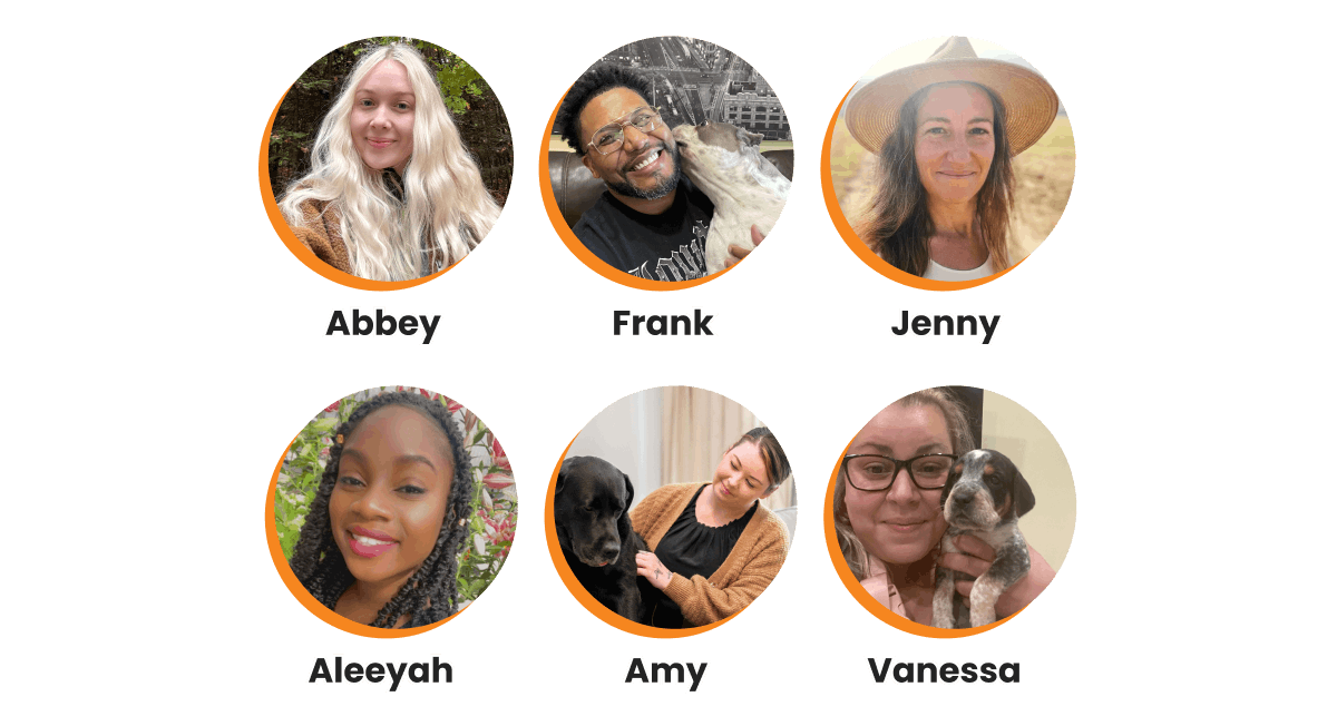 Customer service team 