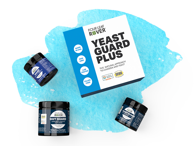 image of blue blob with yeast guard plus kit
