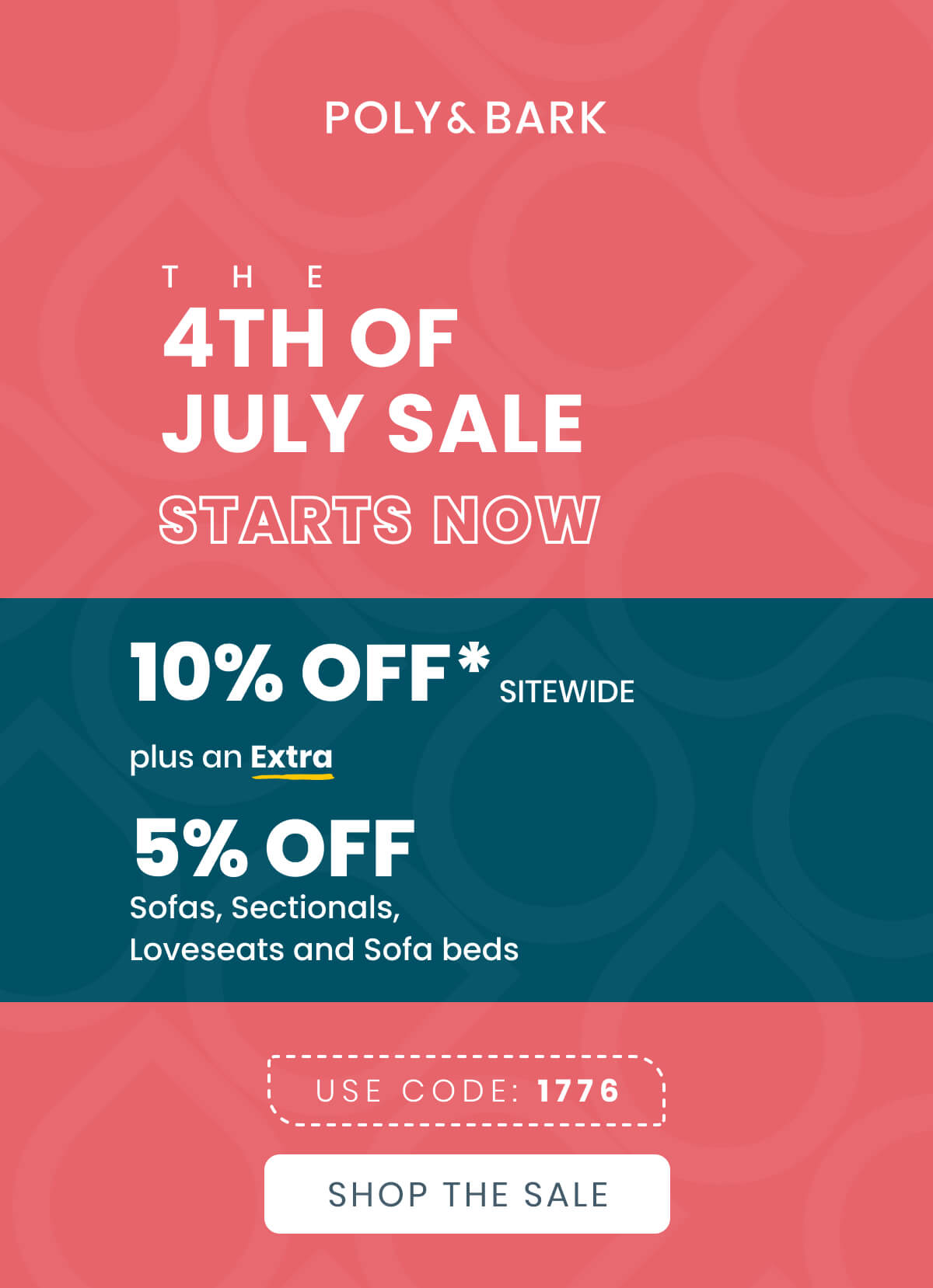 The 4th of July Sale Starts Now 🎉 Poly and Bark