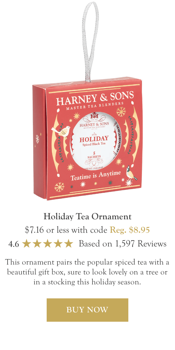 Holiday Tea Ornament