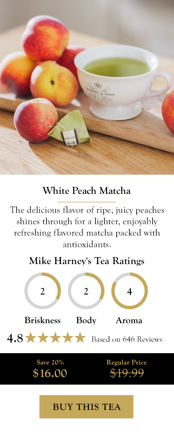 White Peach Matcha