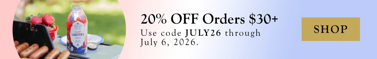 20% OFF Orders $30+ with code JULY26 through 7/6/26