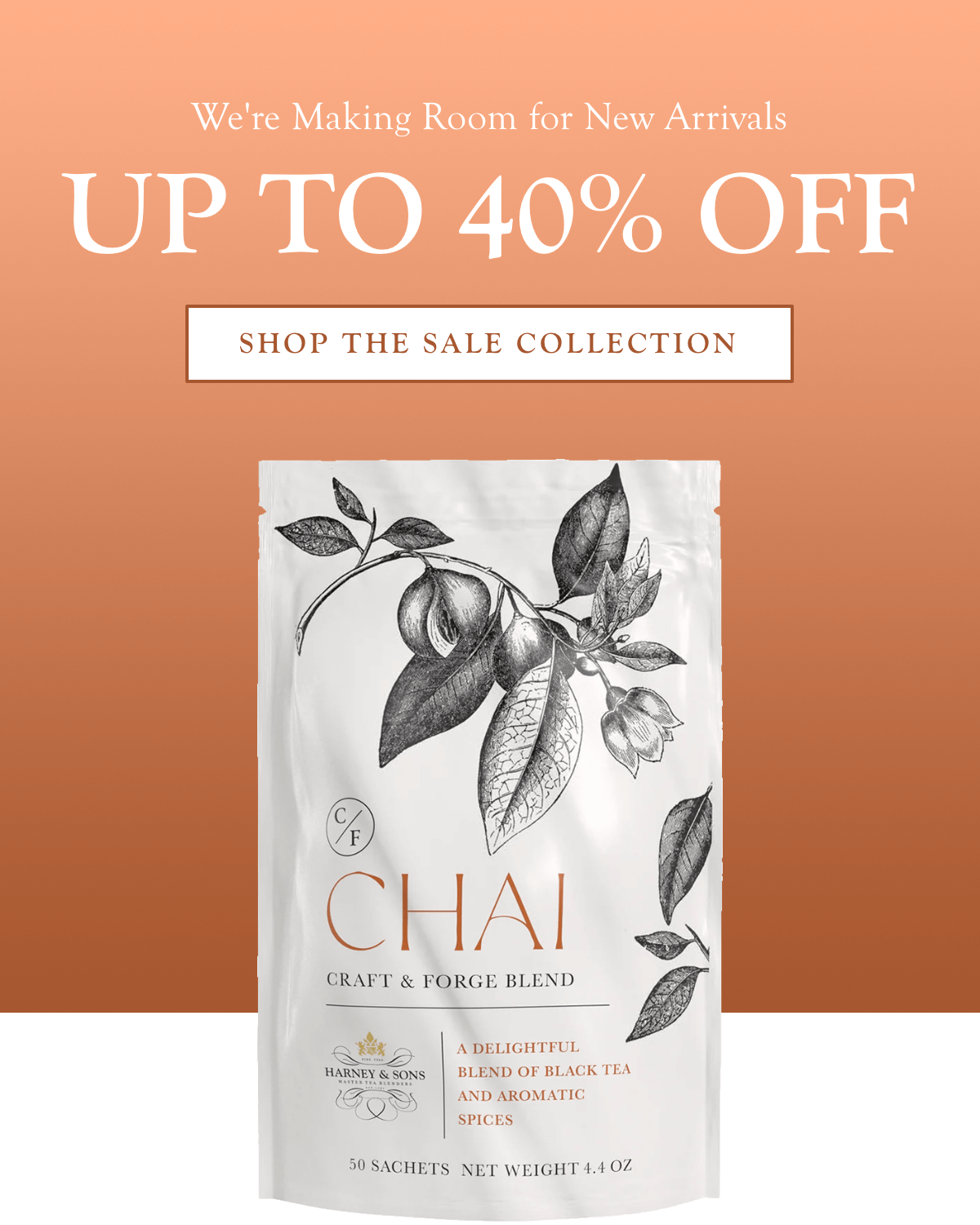 Up to 40% OFF in the Sale Collection >