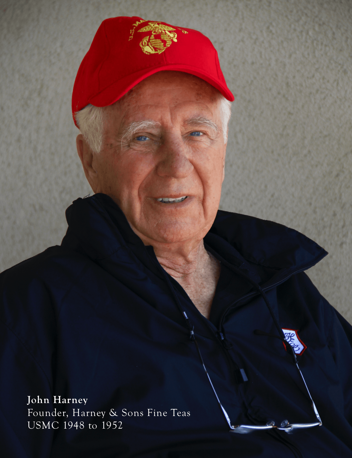 John Harney, Founder of Harney & Sons, United States Marines 1948-1952