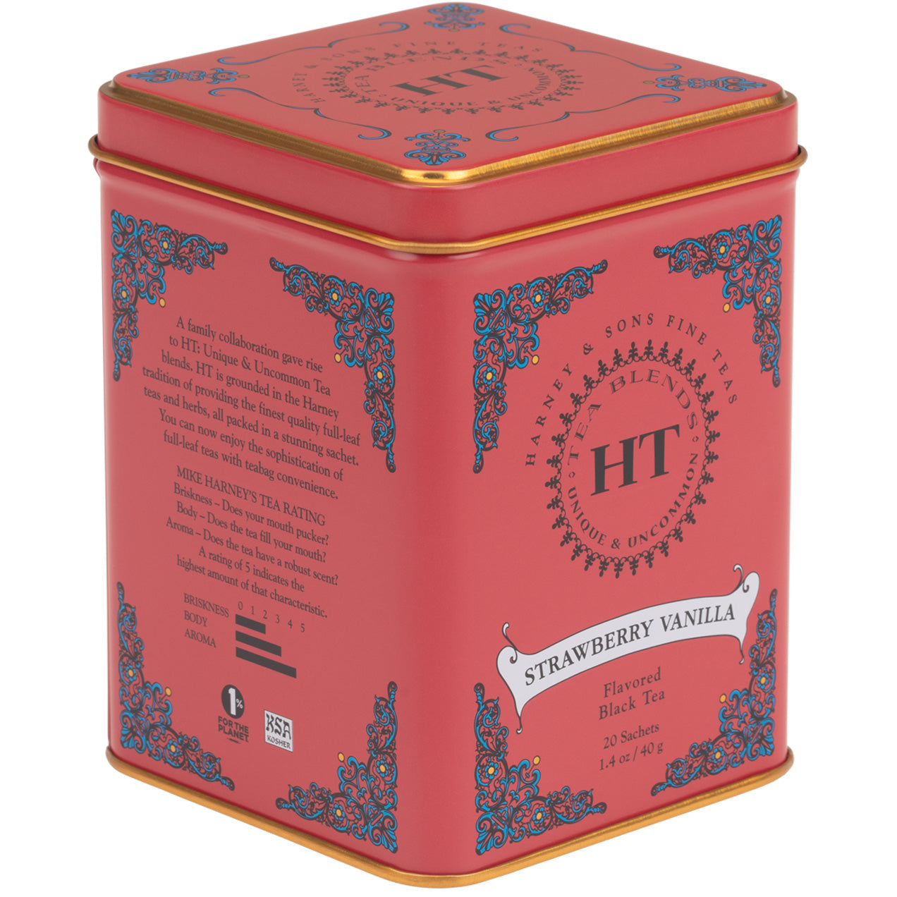Strawberry Vanilla Black