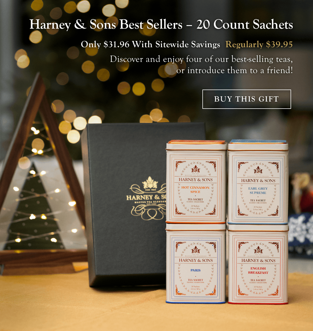 Harney & Sons Best Sellers – 20 Count Sachets >