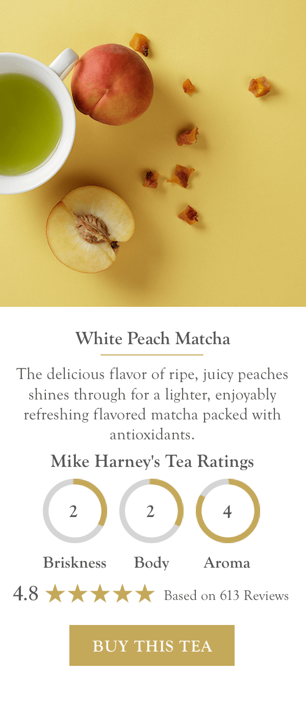 White Peach Matcha