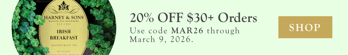 20% OFF $30+ Orders  |  Use Code MAR26 through 3/9/26  |  Shop >