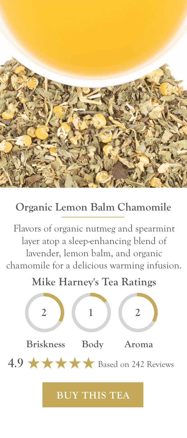 Organic Lemon Balm Chamomile