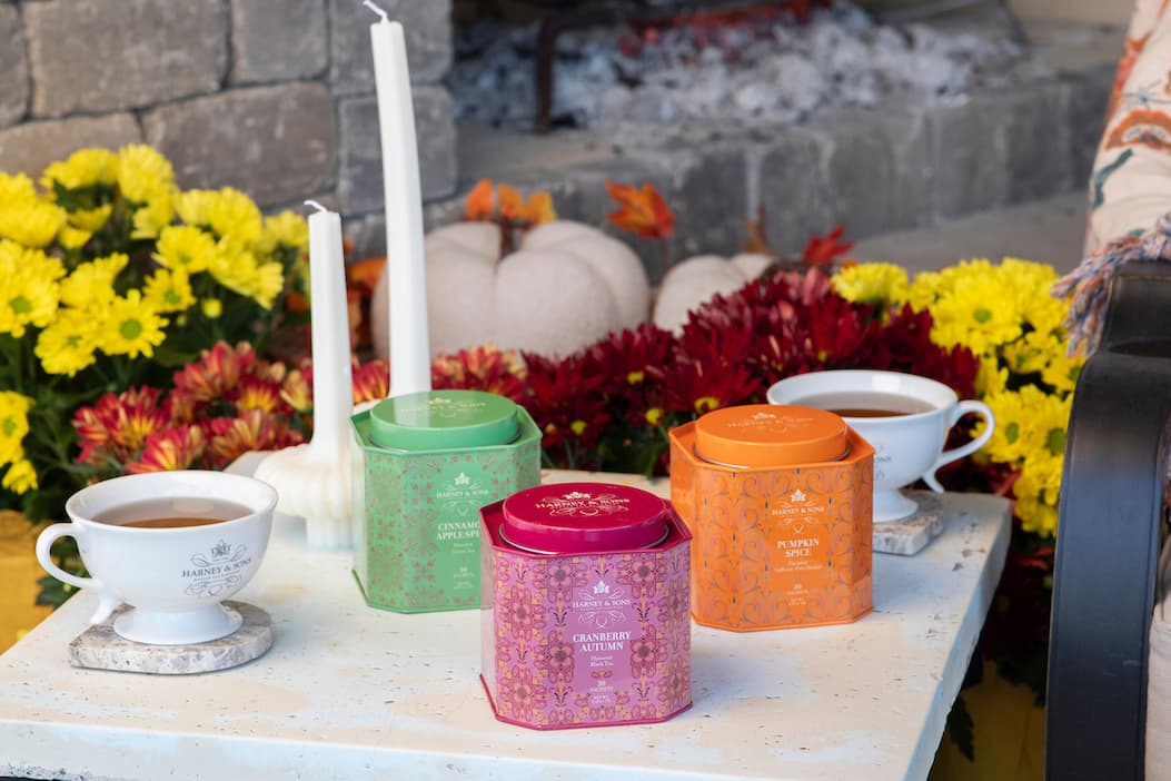 Fall Tea Tins