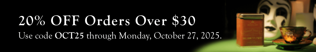 20% OFF $30+ Orders with code OCT25 through 10/27/2025