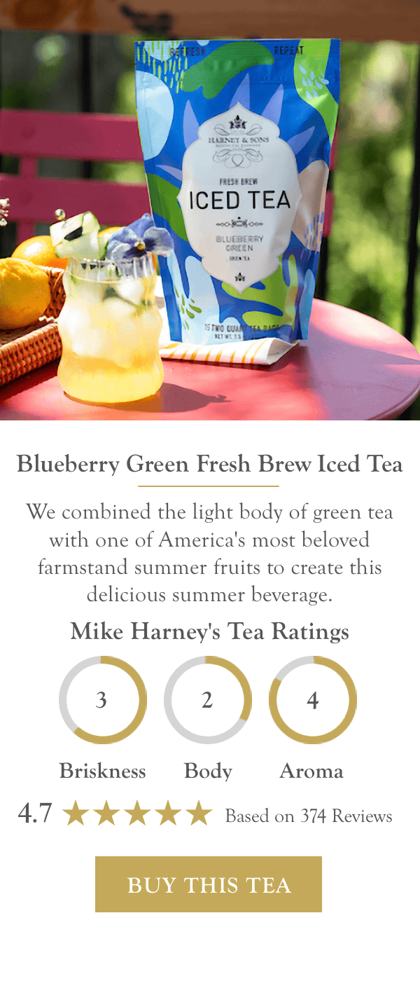 Blueberry Green Fresh Brew Iced Tea