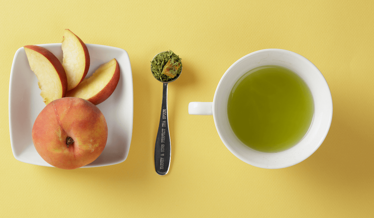 White Peach Matcha