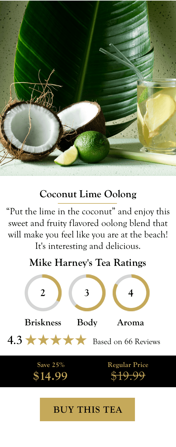 Coconut Lime Oolong