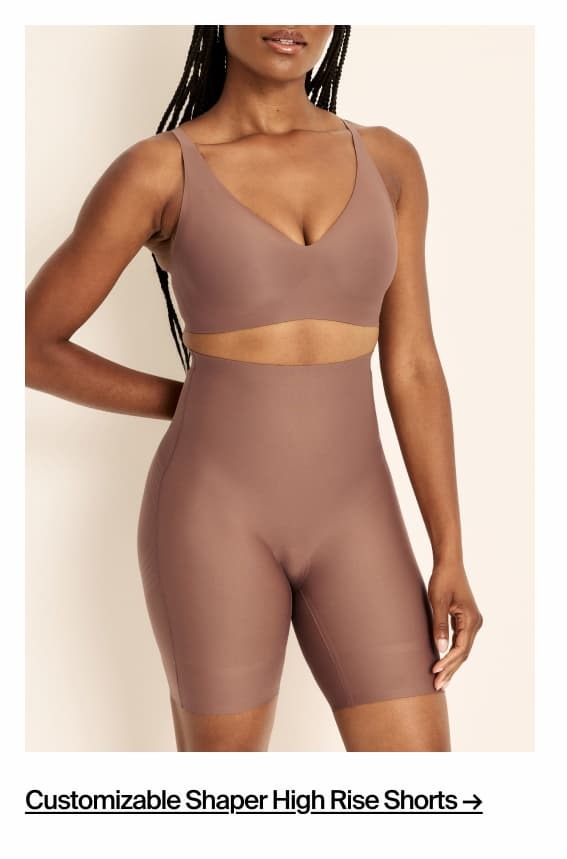 Customizeable Shaper High Rise Shorts ->