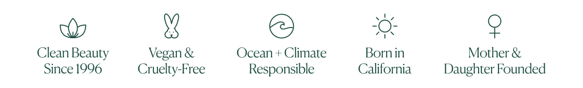 Climate Neutral, Vegan, Cruelty Free, California-Made