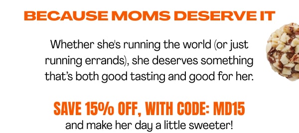 Save 15% off with code: MD15