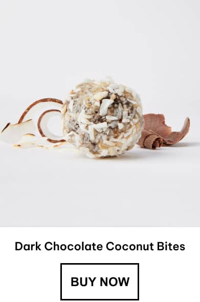 Dark Chocolate Coconut bites