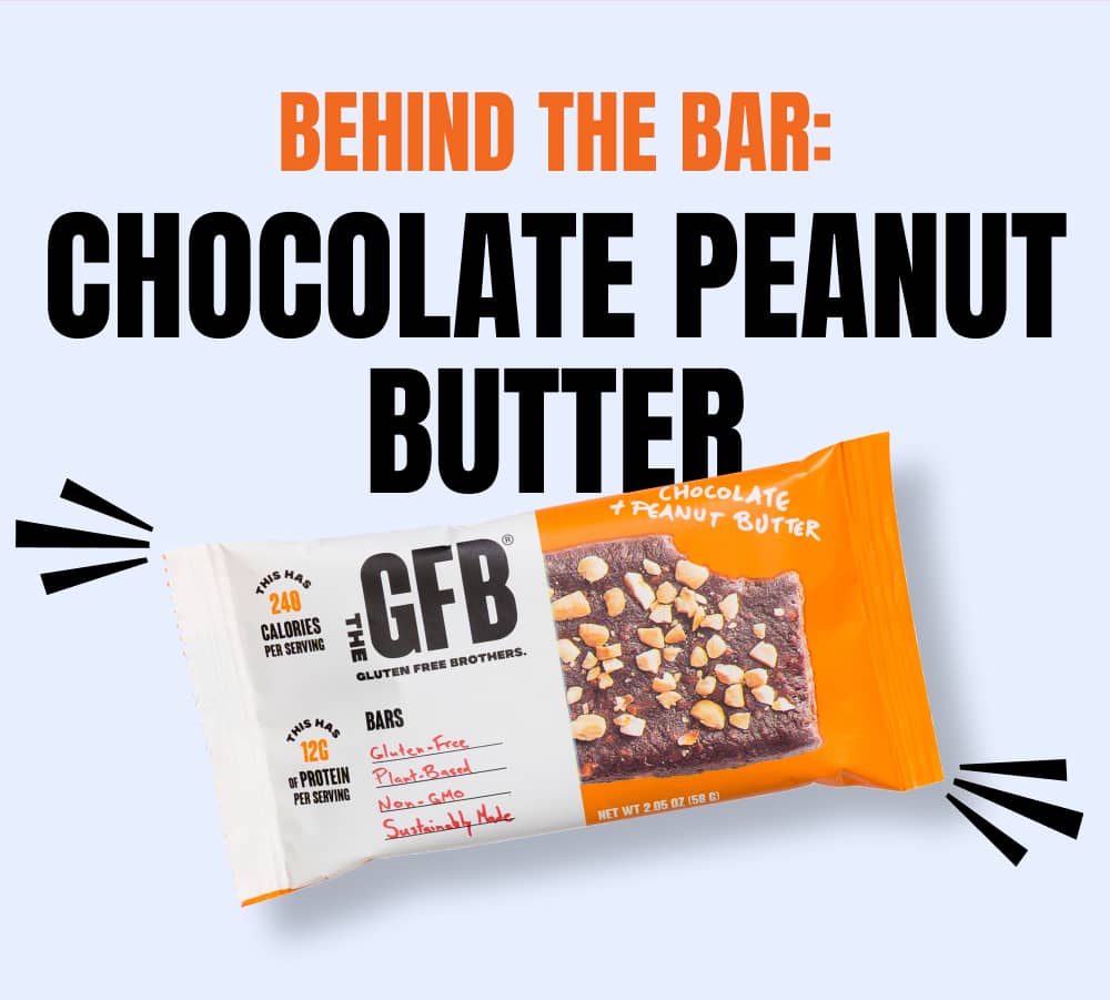 behind the bar: chocolate peanut butter