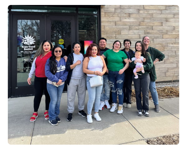 The GFB team at Kids Food Basket