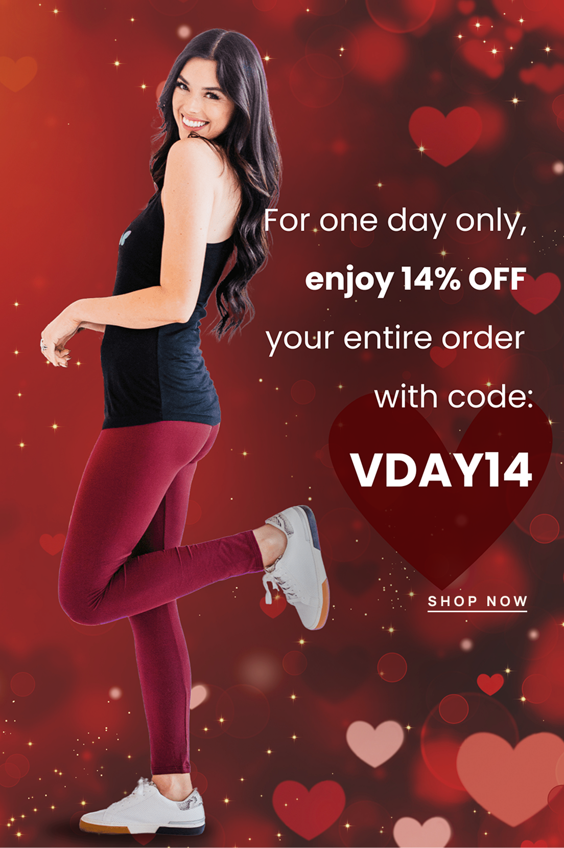 oolala, For one day only, enjoy 14% off