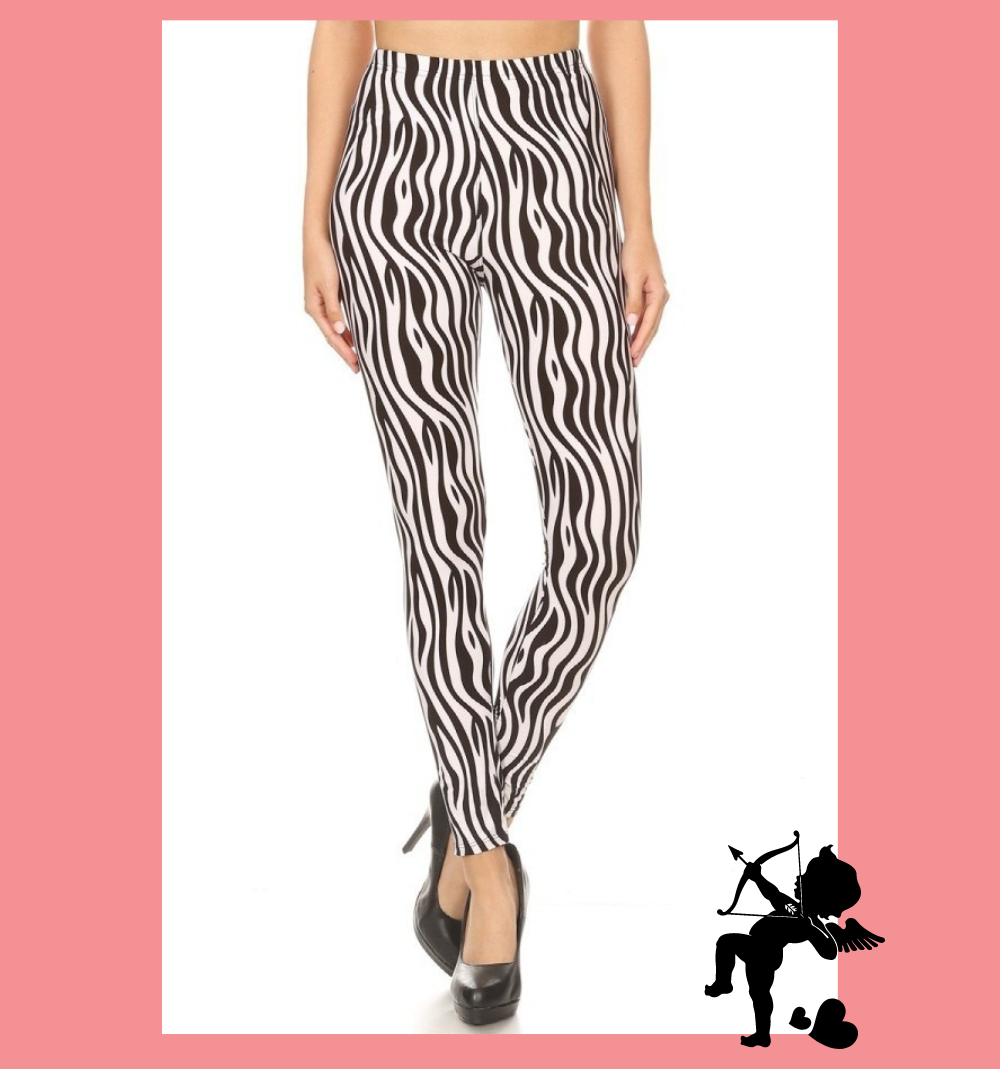 Amora Stripes leggings - front image