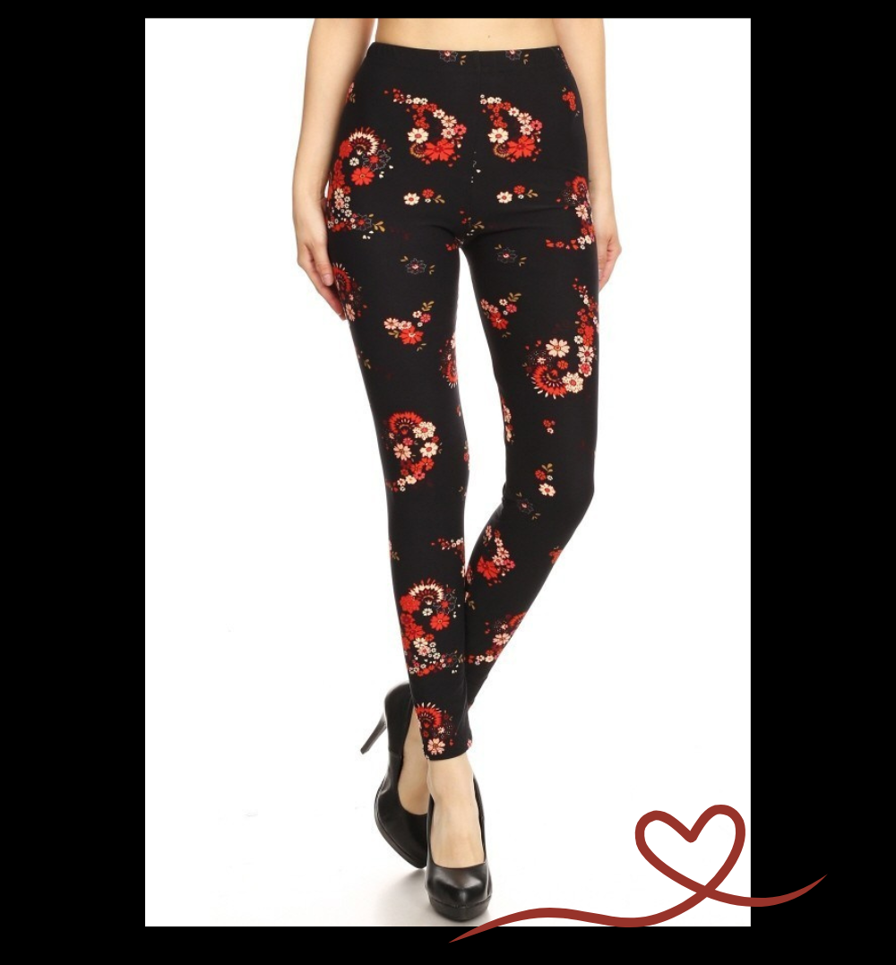Garden's Whisper leggings - front image