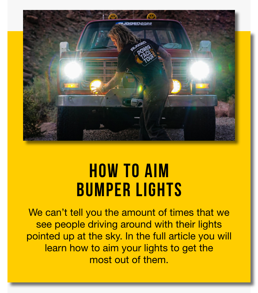 The Ultimate Guide To Bumper Lights KC HiLiTES