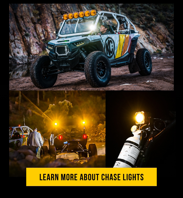 The Top Ultimate Chase Light for a UTV KC HiLiTES