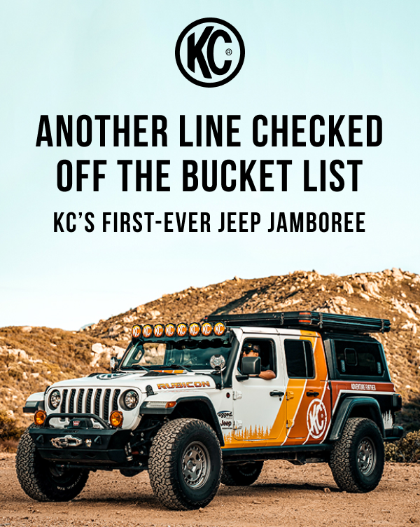 Our First Jeep Jamboree At The Table Mesa Run KC HiLiTES