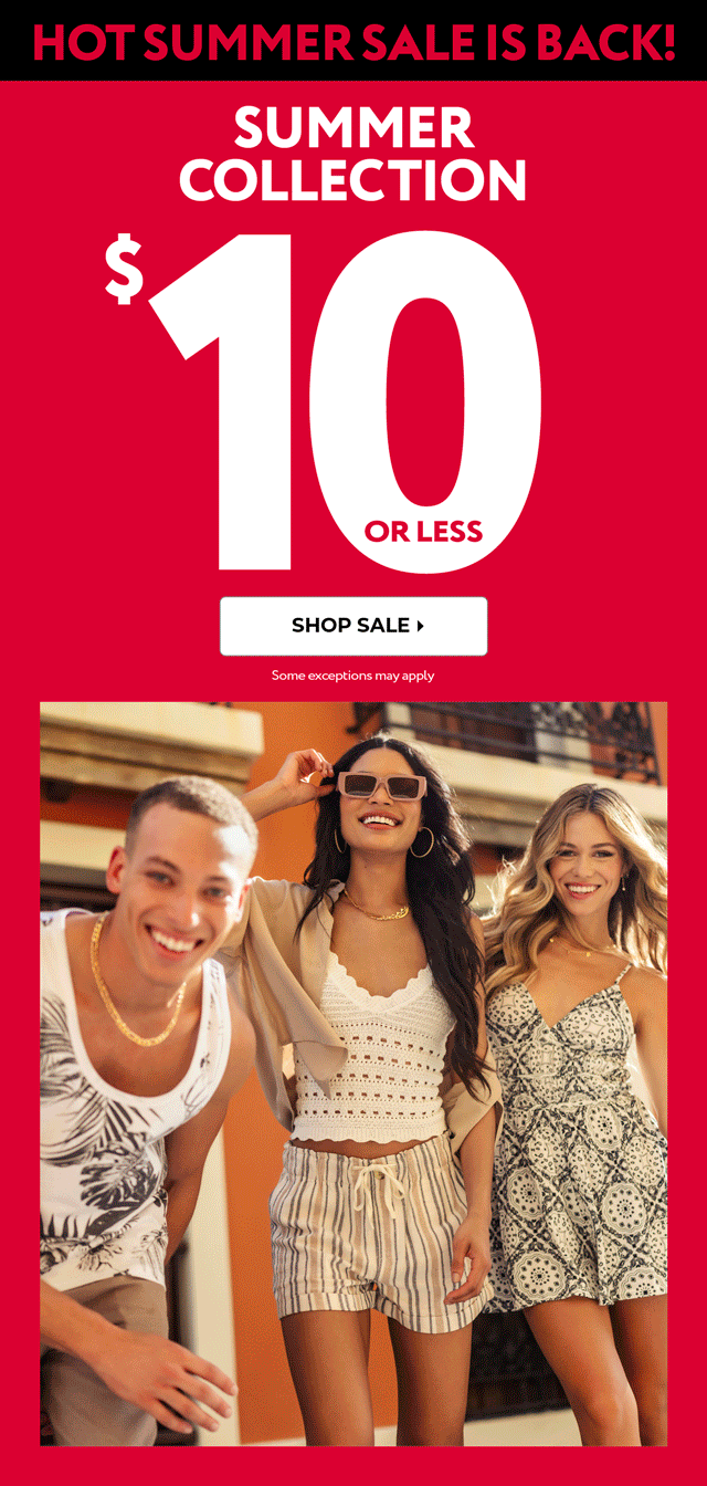 BIGGEST SUMMER SALE 10 OR LESS 🥵 Urban