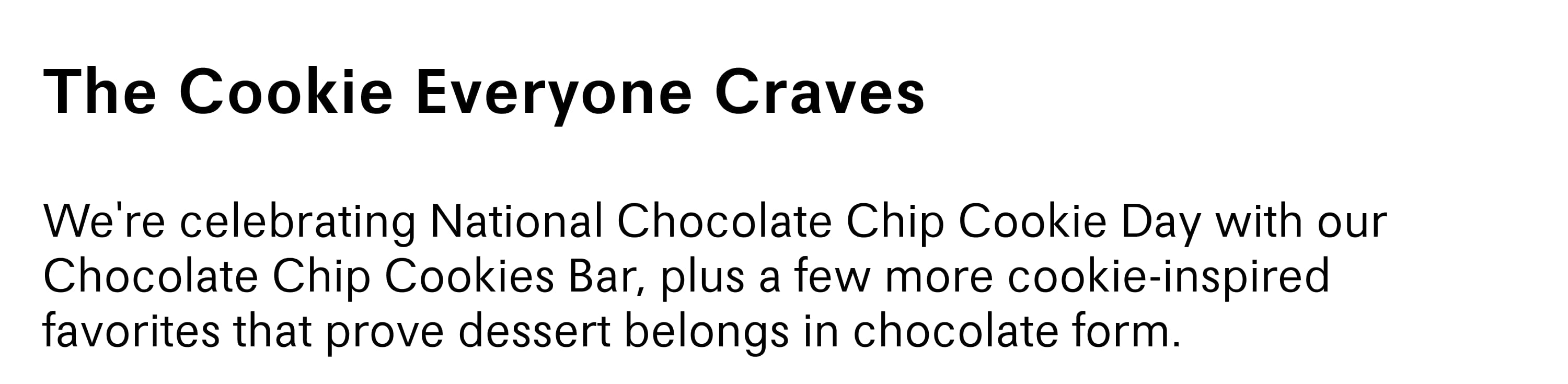 The Cookie Everyone Craves