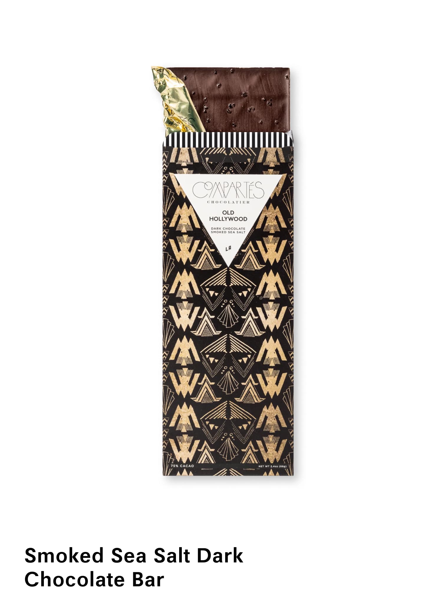 Smoked Sea Salt Dark Chocolate Bar