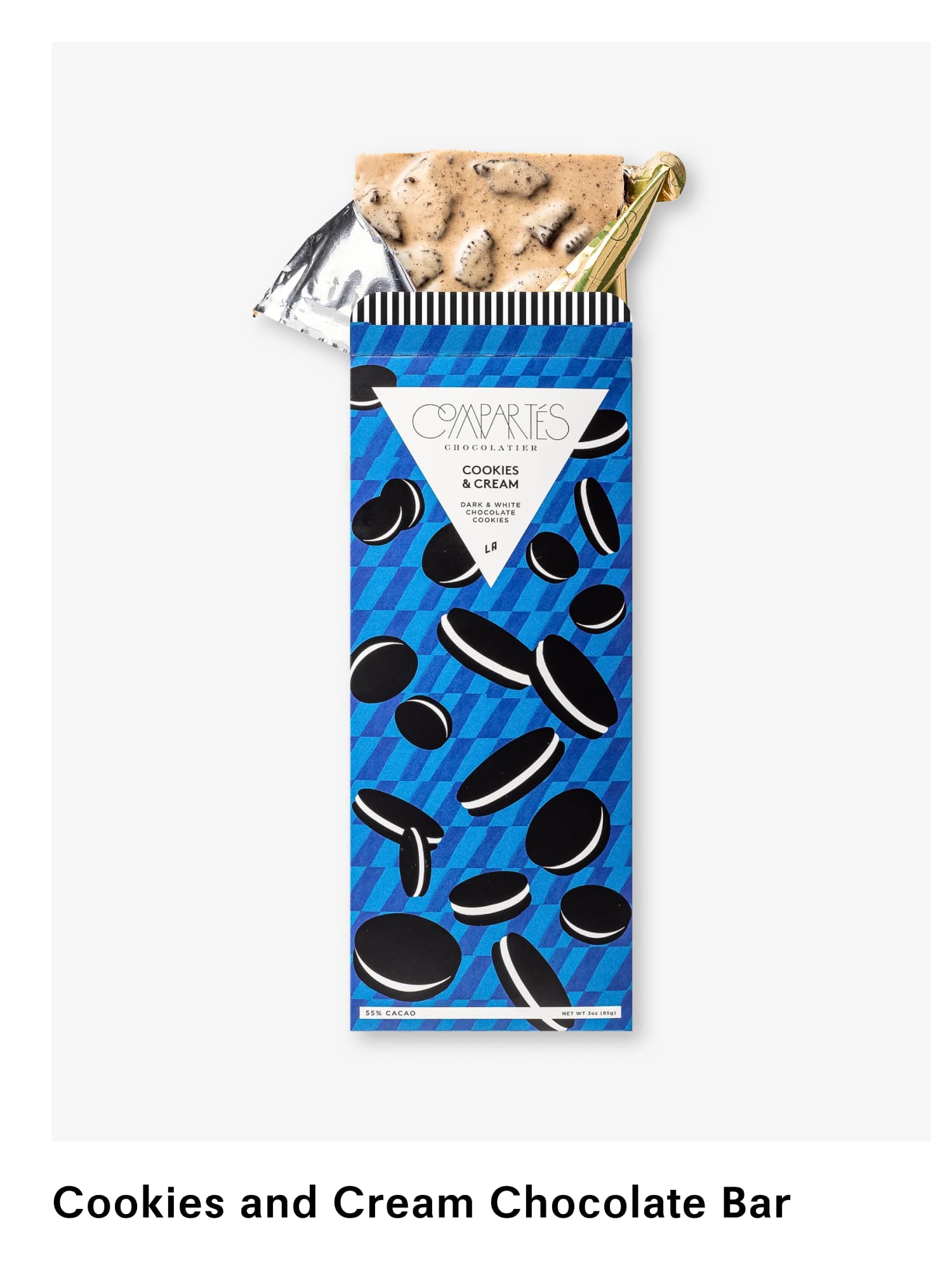 Cookies and Cream Chocolate Bar