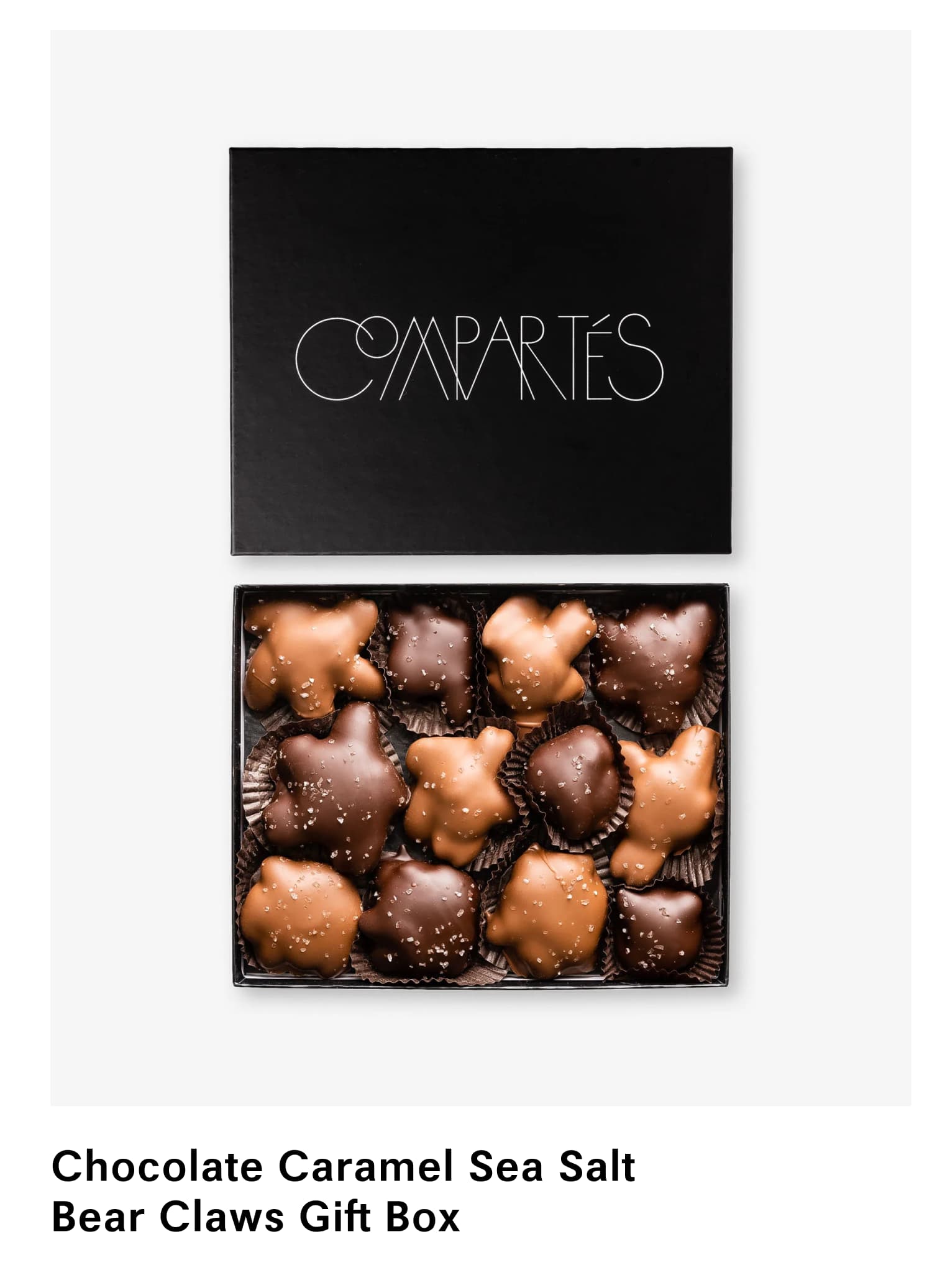 Chocolate Caramel Sea Salt Bear Claws Gift Box