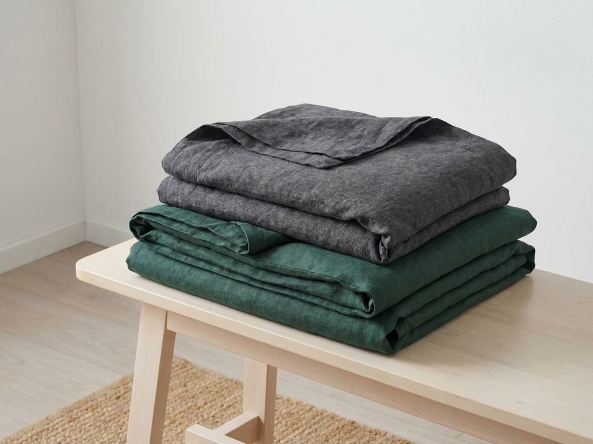 Baumwoll-Satin und Flanell