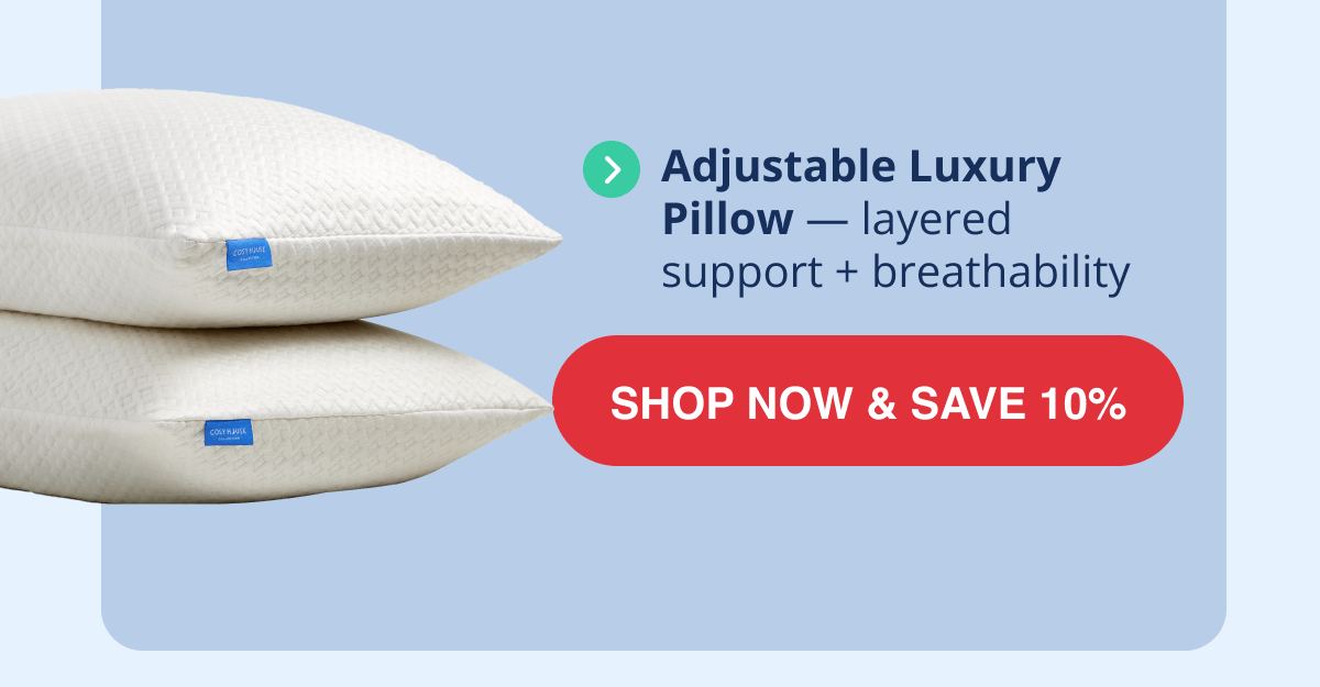 Adjustable luxury pillow