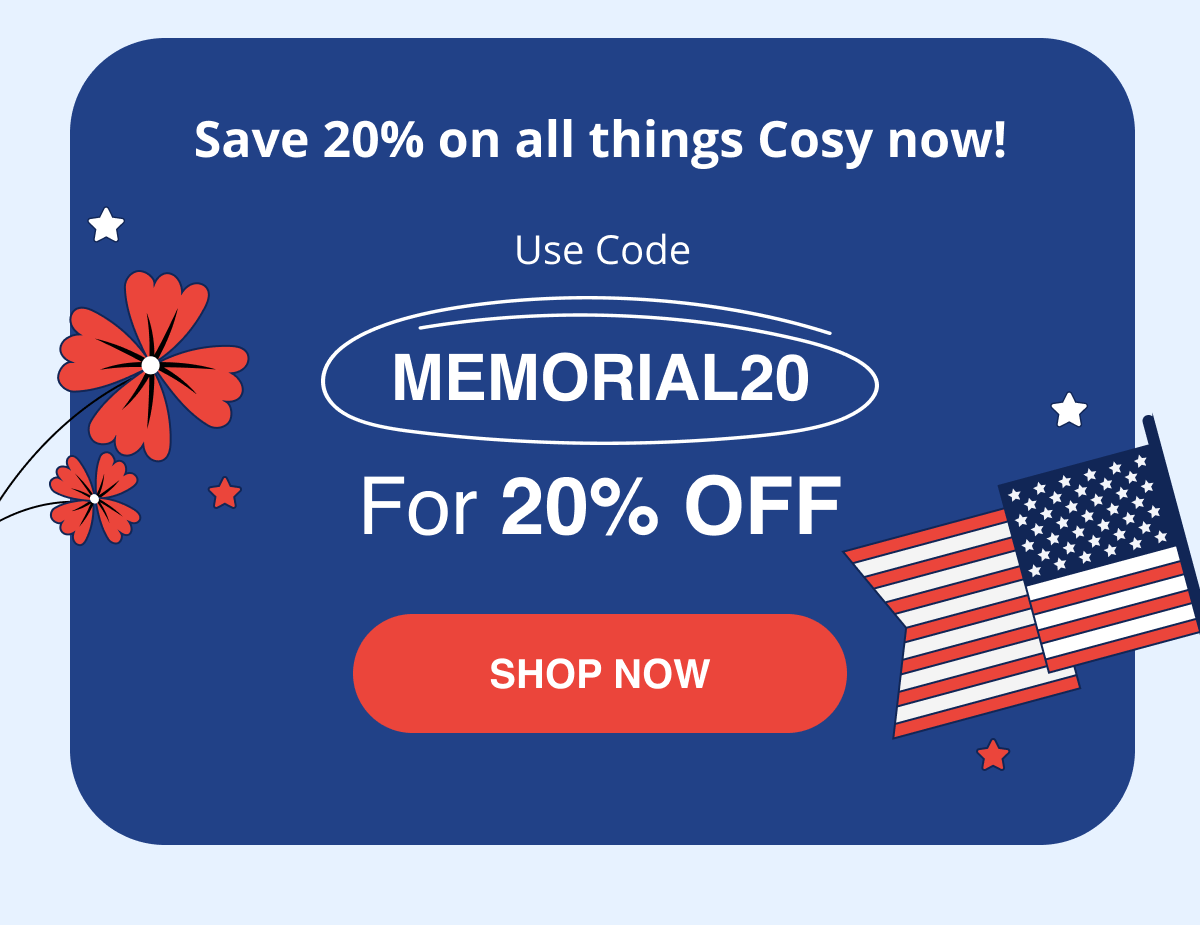 SHOP & SAVE 20%