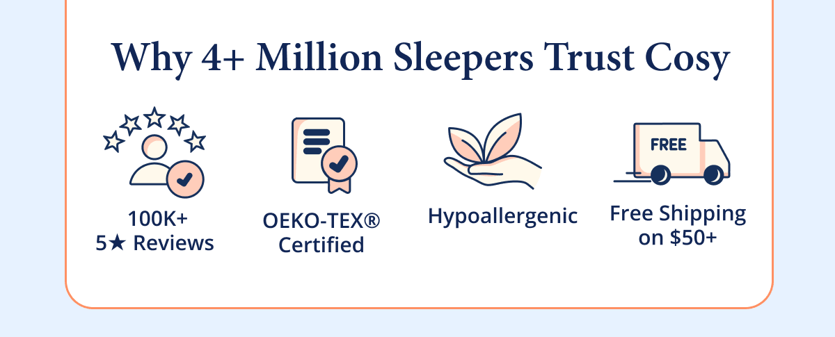 Why 4+ Million Sleepers Love Cosy House