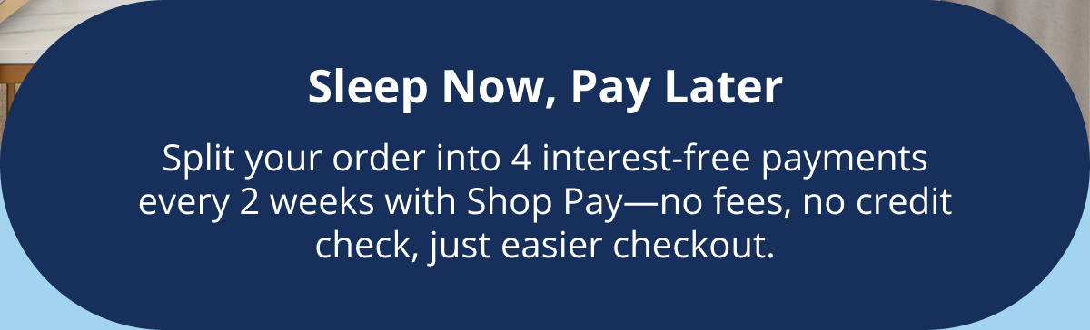 Pay Later with Shop Pay